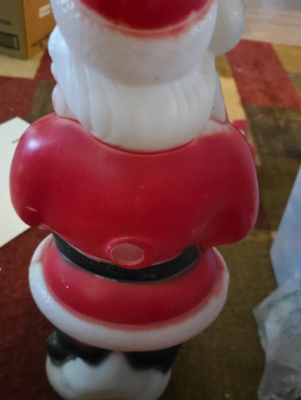 Vintage Santa Claus Blow Mold 1973 Carolina Enterprises 23